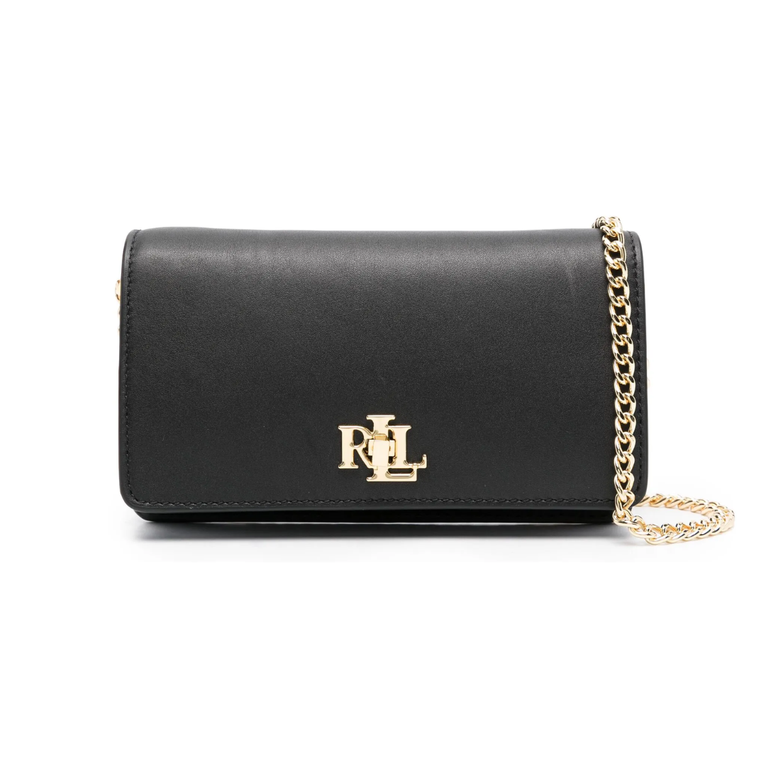R. Ꮮаᴜгеn Leather Crossbody Bag